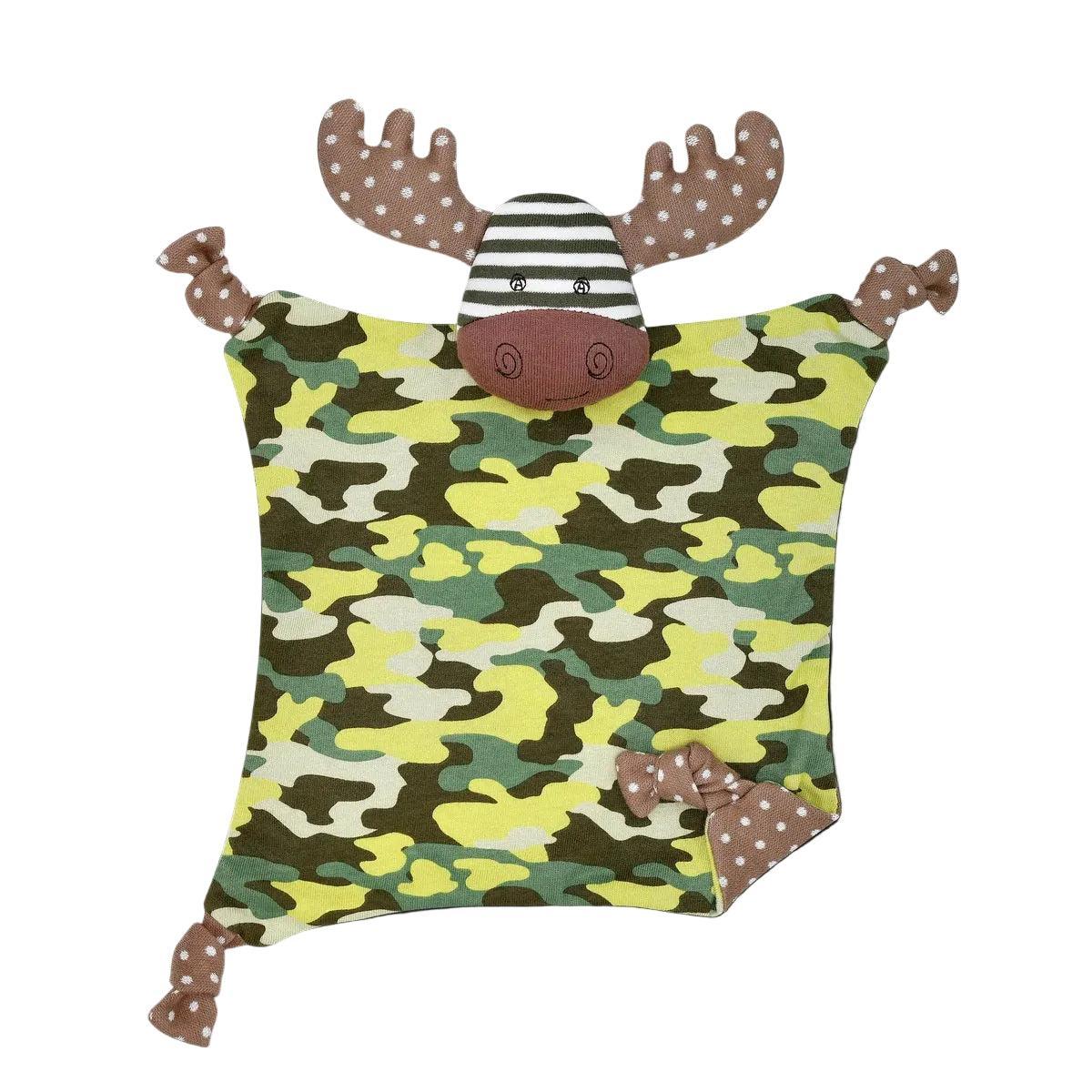 Organic Farm Buddies Blankies - Marshall Moose